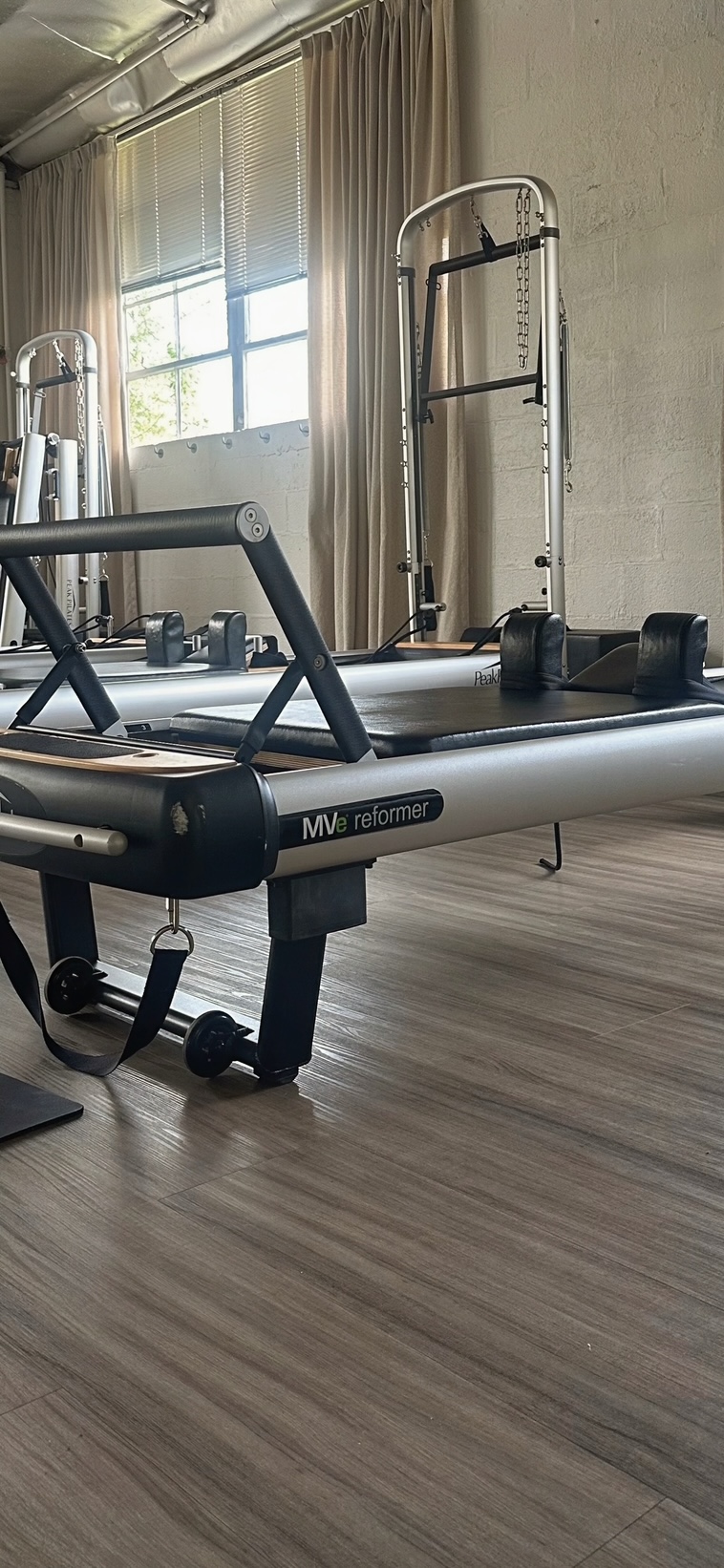 Pilates teacher training studio space