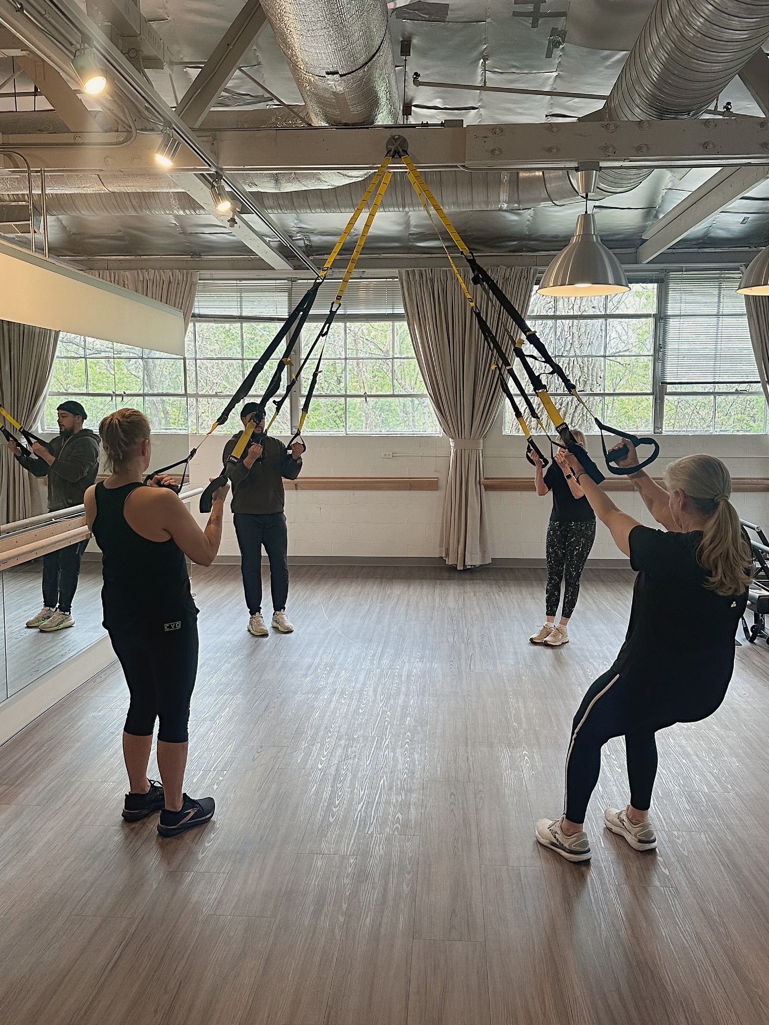 Transformotion Pilates TRX group training class